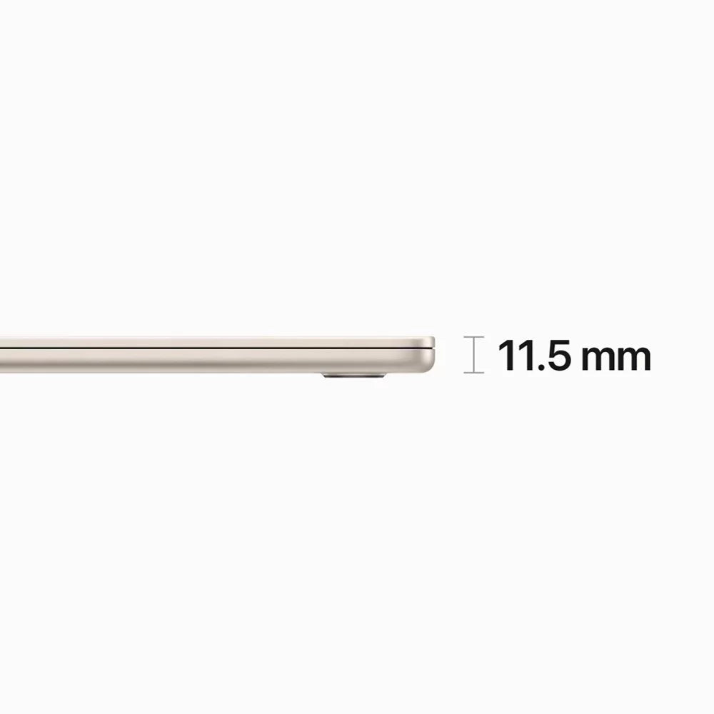 chip 256GB (good) 8GB MacBook Storage SSD Laptop Pre-Owned M2 15 Air 2023 15.3" Starlight with RAM, inch