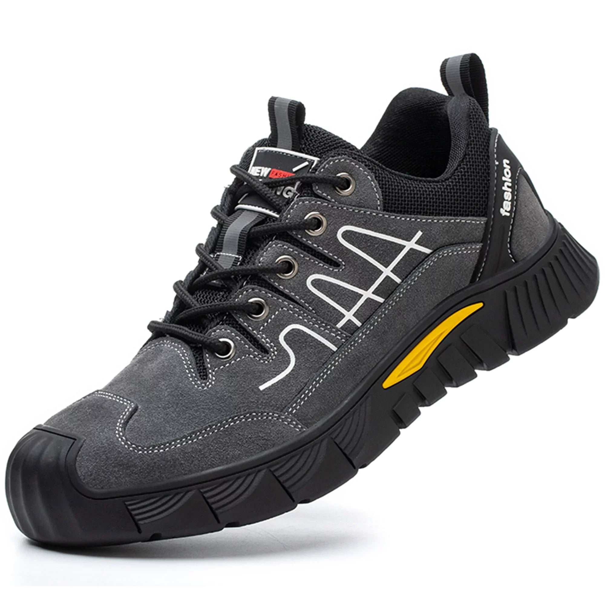 Safety Steel Men9.5/Women10.5 Shoe Tanleewa dimension Toe Sneakers Lightweight Men Shoes Work for