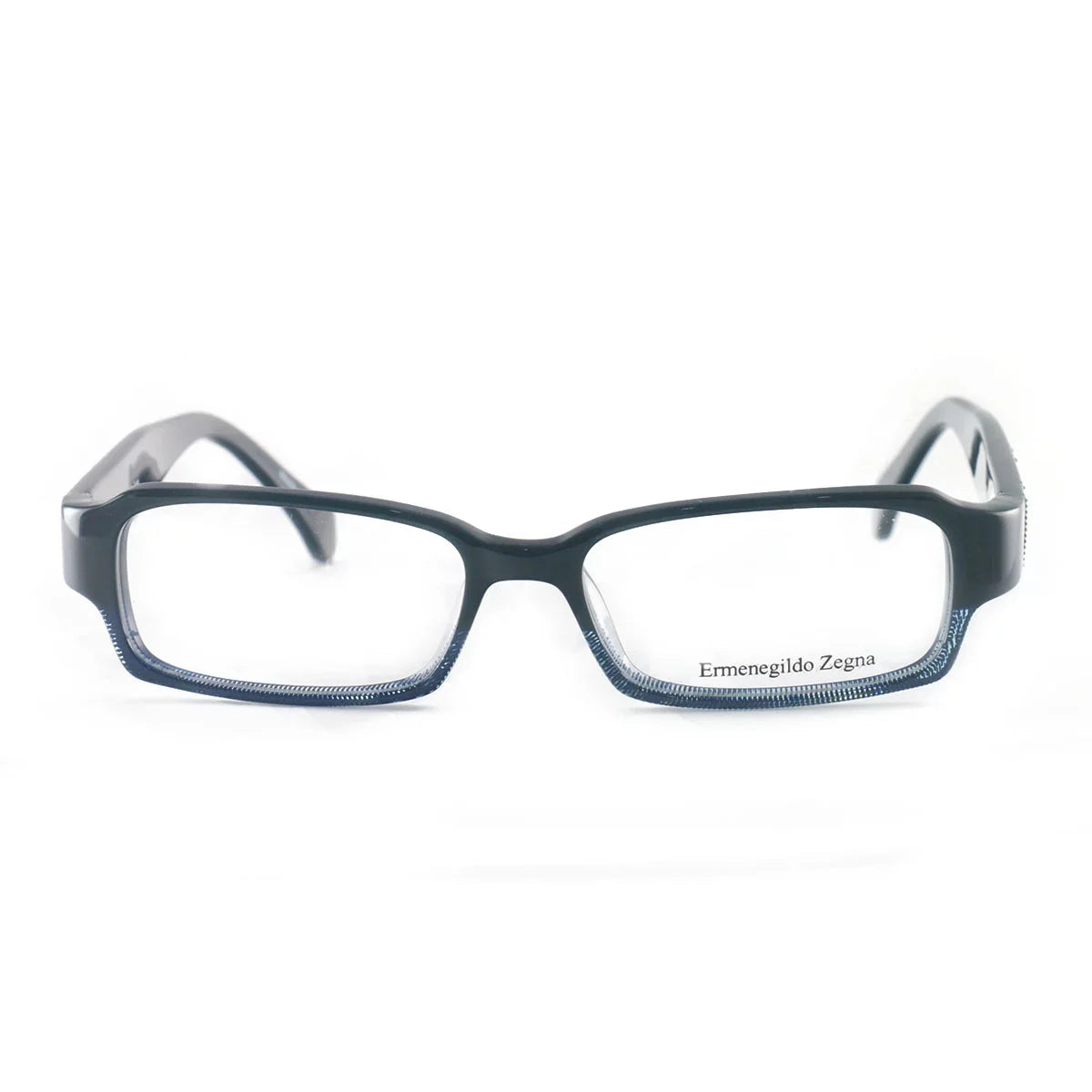 VZ3504V or Zegna Ermenegildo Eyeglasses Blue 51 135 15 Rectangle Men 9M9 Womens