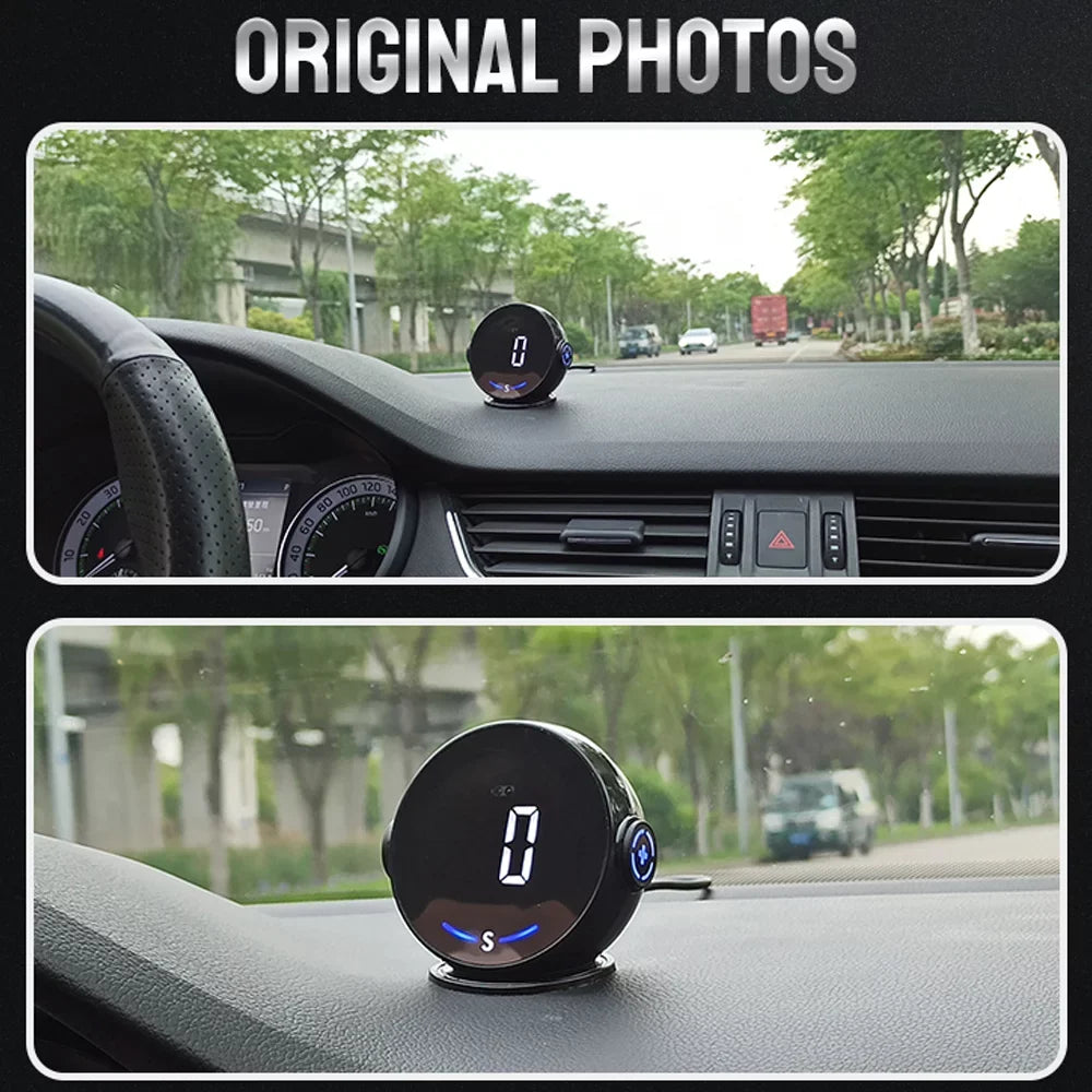 Display Head Speedometer Setup Easy Digital GPS Car Display, & Altitude H600G Clear Meter Speed ammoon
