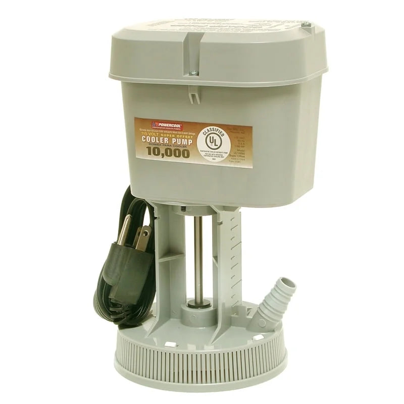 CFM/290 Dial GPH Evaporative 1095 Pump 115V 10,000 Cooler Offset