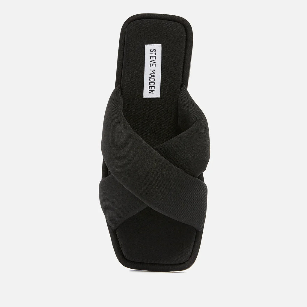Slide Dixie Cross Jersey Criss Women's Sandals Steve Madden Flat