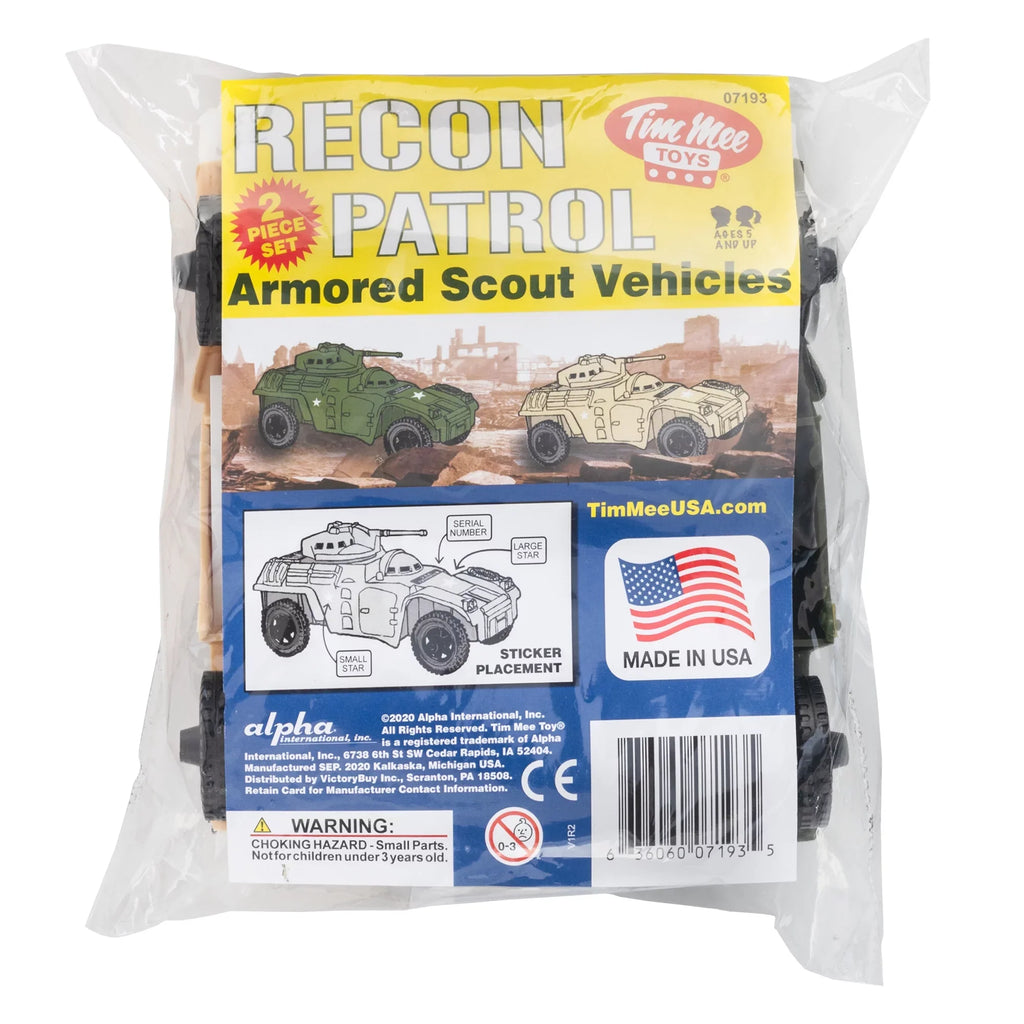 & Recon Tan Patrol - New Scout Armored Vehicles Green