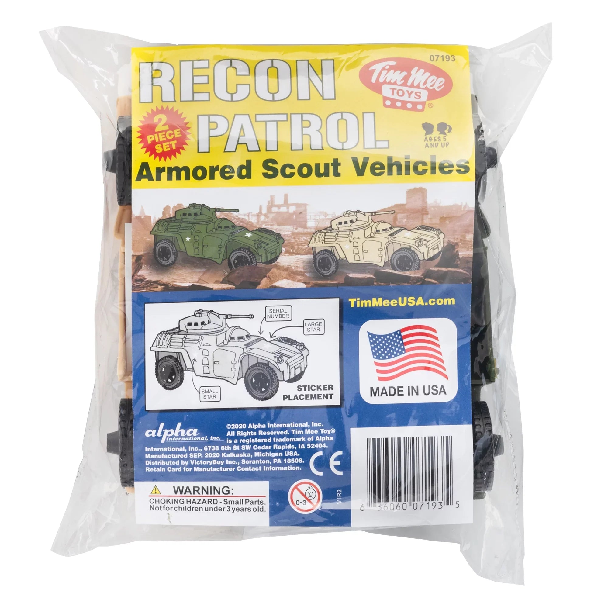 & Recon Tan Patrol - New Scout Armored Vehicles Green