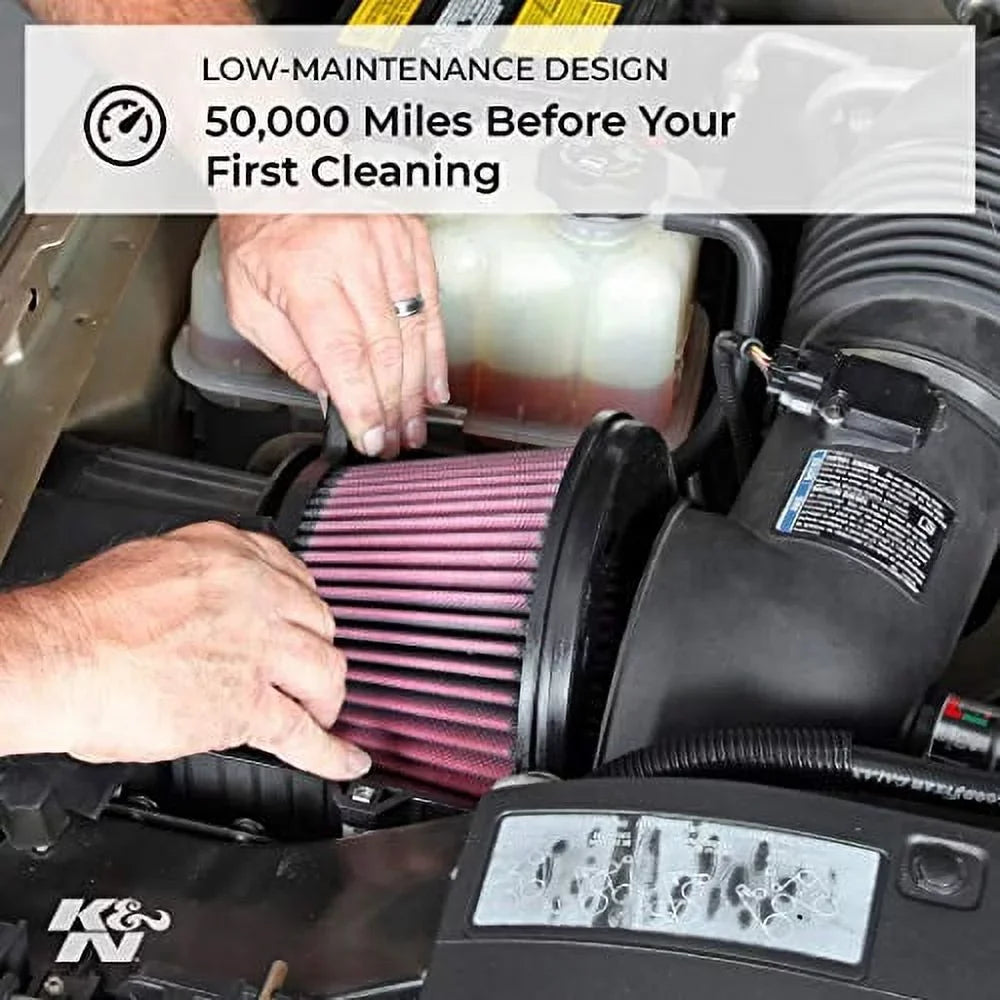 High 2003-2009 Performance, Engine DODGE K&N Ram E-0776 Filter: (Ram 2500, 3500) Filter: Premium, Air Washable, Replacement