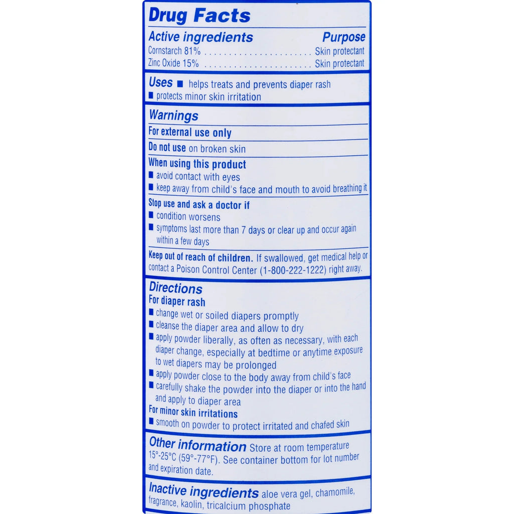 of Oxide With Baby Powder Caldesene 4) (Pack 5 oz Cornstarch Zinc