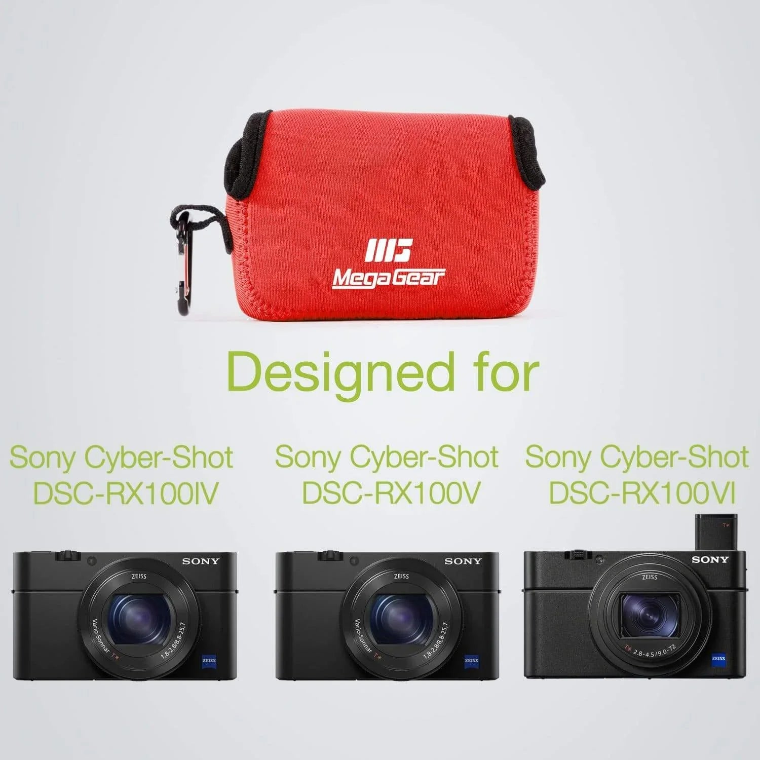 DSC-RX100 V, DSC-RX100 MegaGear Neoprene VII, Cyber-shot Camera II IV, VI, III, Case DSC-RX100 DSC-RX100 DSC-RX100 DSC-RX100