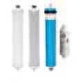 IPW Membrane Culligan Filter Nipple Sediment/Carbon/Inline/RO Industries Set Double End - Osmosis Inc Reverse Compatible AC-30