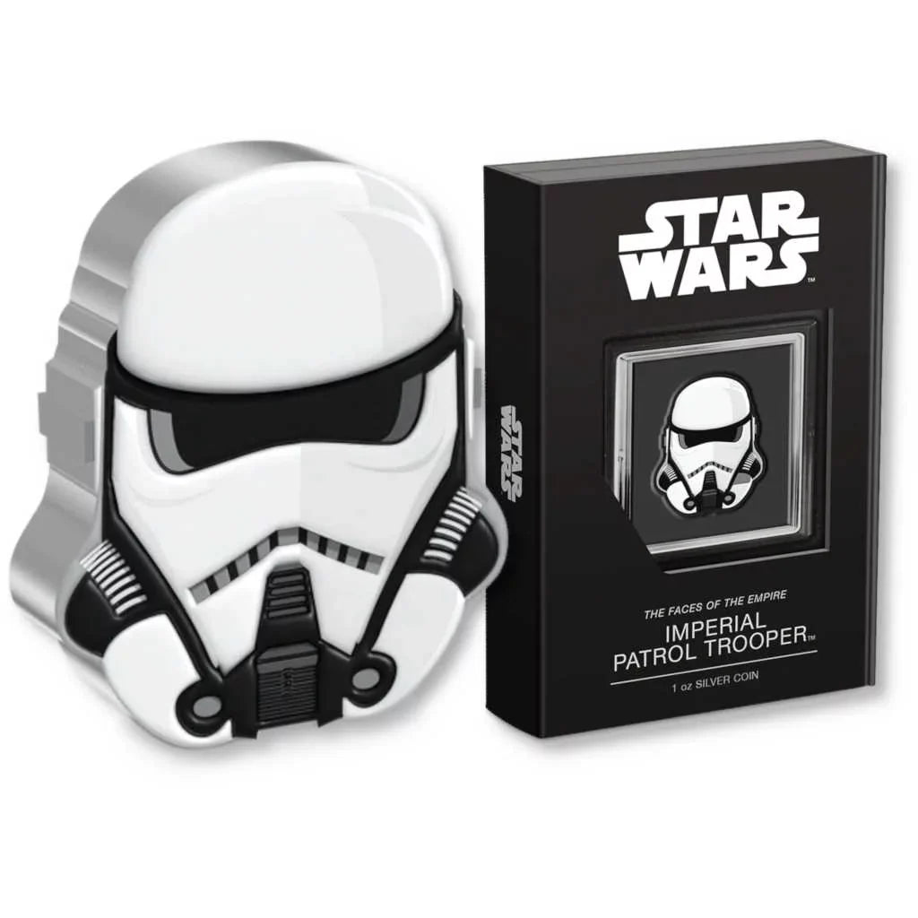 Niue SKU:OPC17 COA 2022 Patrol Trooper Silver Imperial Proof Star Wars