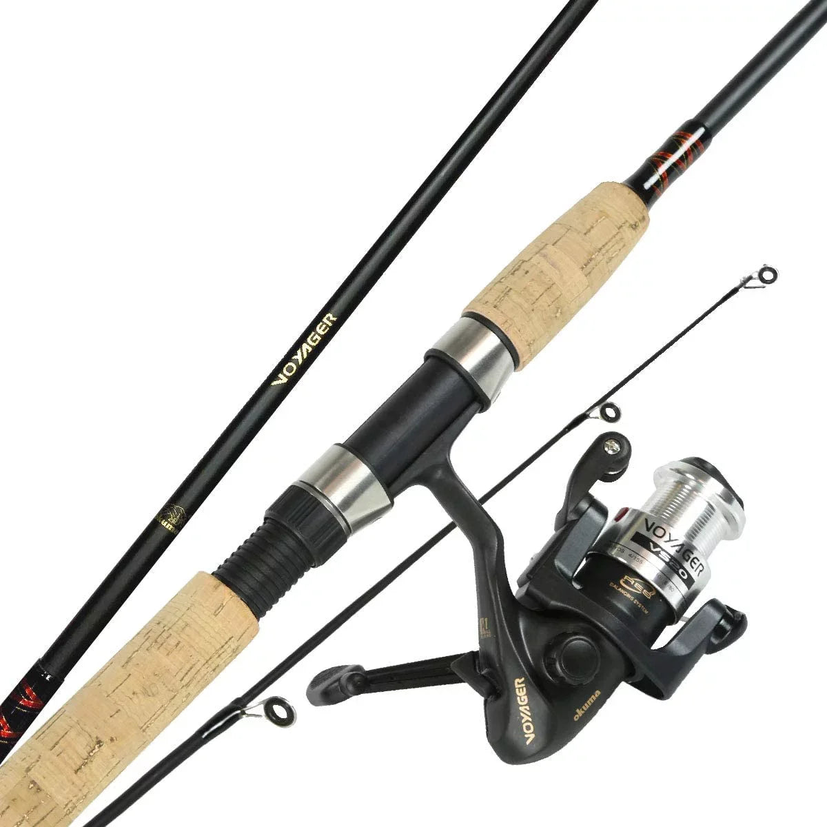 5-Piece Spinning Kit Voyager Medium-Light Travel 6' Combo