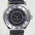 Solotempo Women's Watch Quartz Steel ST29S Stainless Pre-Owned (Good) Bvlgari