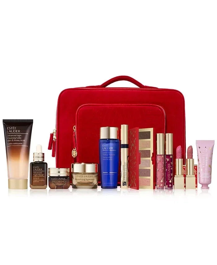 Glam Full Holiday 2023 $615 11 Cool Estee Value Set Lauder dimension Celestial Blockbuster Items Gift