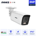 Ultra Night Human IP 4K Full Poe Vehicle Security Color Camera ANNKE True Supplement HD Light Detection with Vision