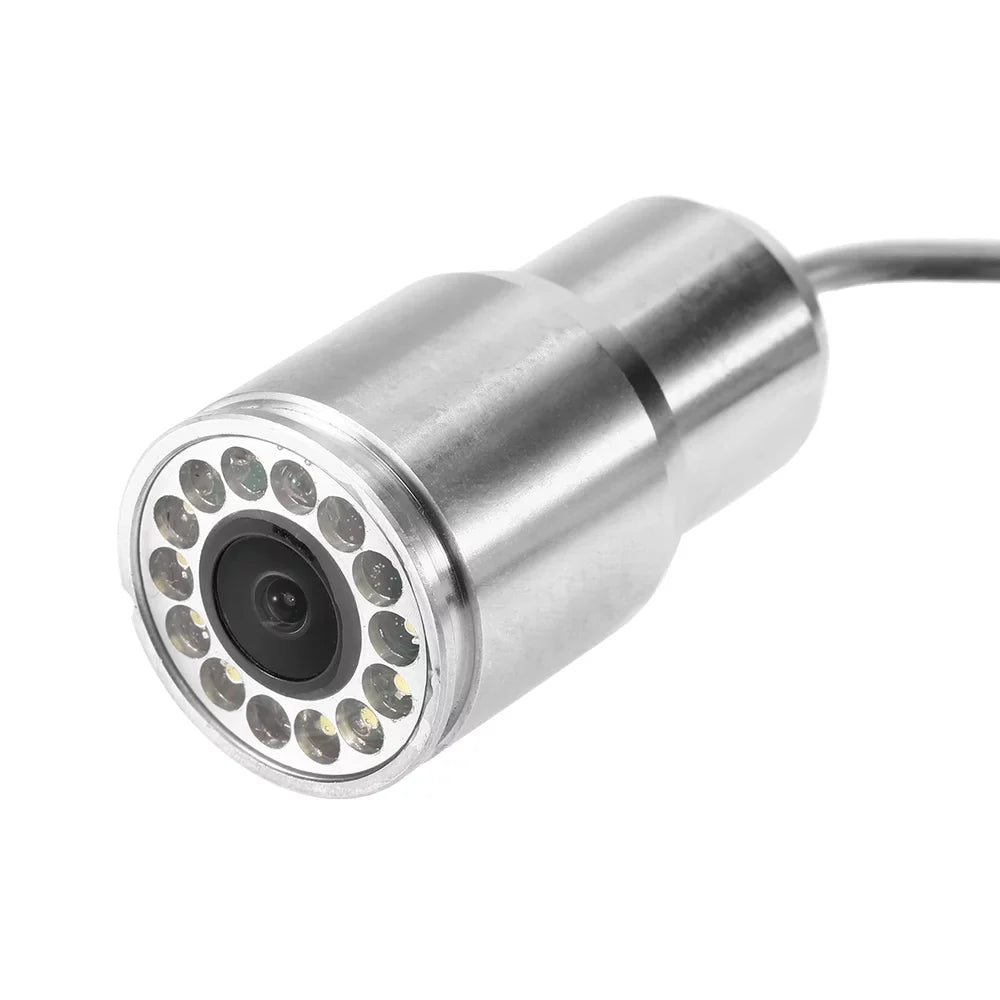 with Fishing Tomshoo Cable Shape Waterproof 12 1200TVL Accessories Boat 15m30m50m Night Underwater Vision LEDs Fish Ice Fishing