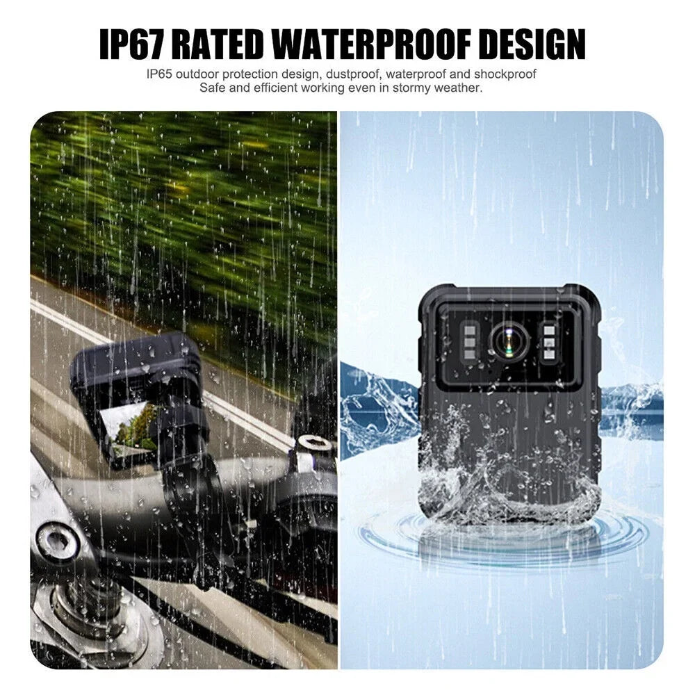 Body DVR Recording Camera JLLOM and Vision with Night 1080P Police Audio 2k Video HD Camcorder - Mini