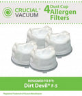 # Filters 4 with F5 Dirt 3DEA950001 Devil Part Base, Hand Vac