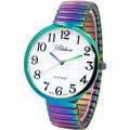 Fashion Band Blekon Large Face Movement Super Collections New PC21J Stretch Japanese Watch