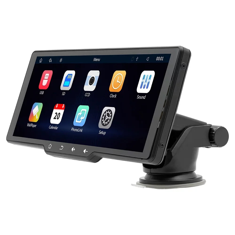 Auto APP MultiMedia Player Rearview Video Car Recorder Wireless Camera Portable 10.26in Camcorder Mobilephone Car Camera Multi-language CarPlay Car Control Shinysix Car