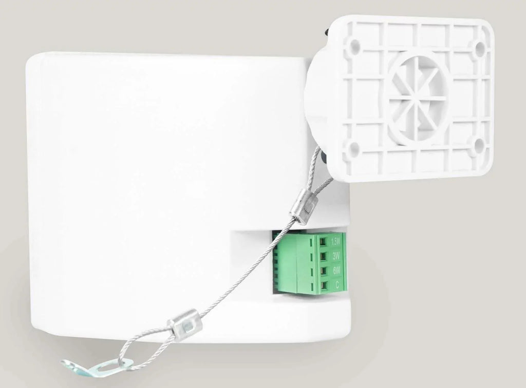 Mount Swivel Speakers Wall 70v Commercial 4 Cube Rockville Restaurant 3.5" White