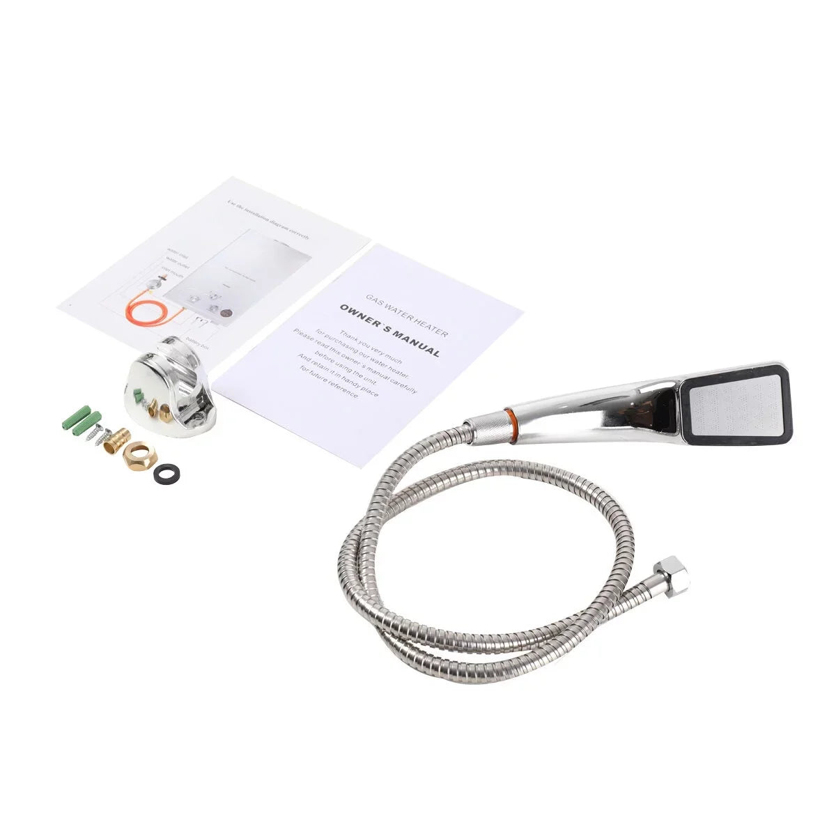 Camping Tankless Propane LPG Heater Portable NICCOO Gas Gas liquid 12L exterior Boiler