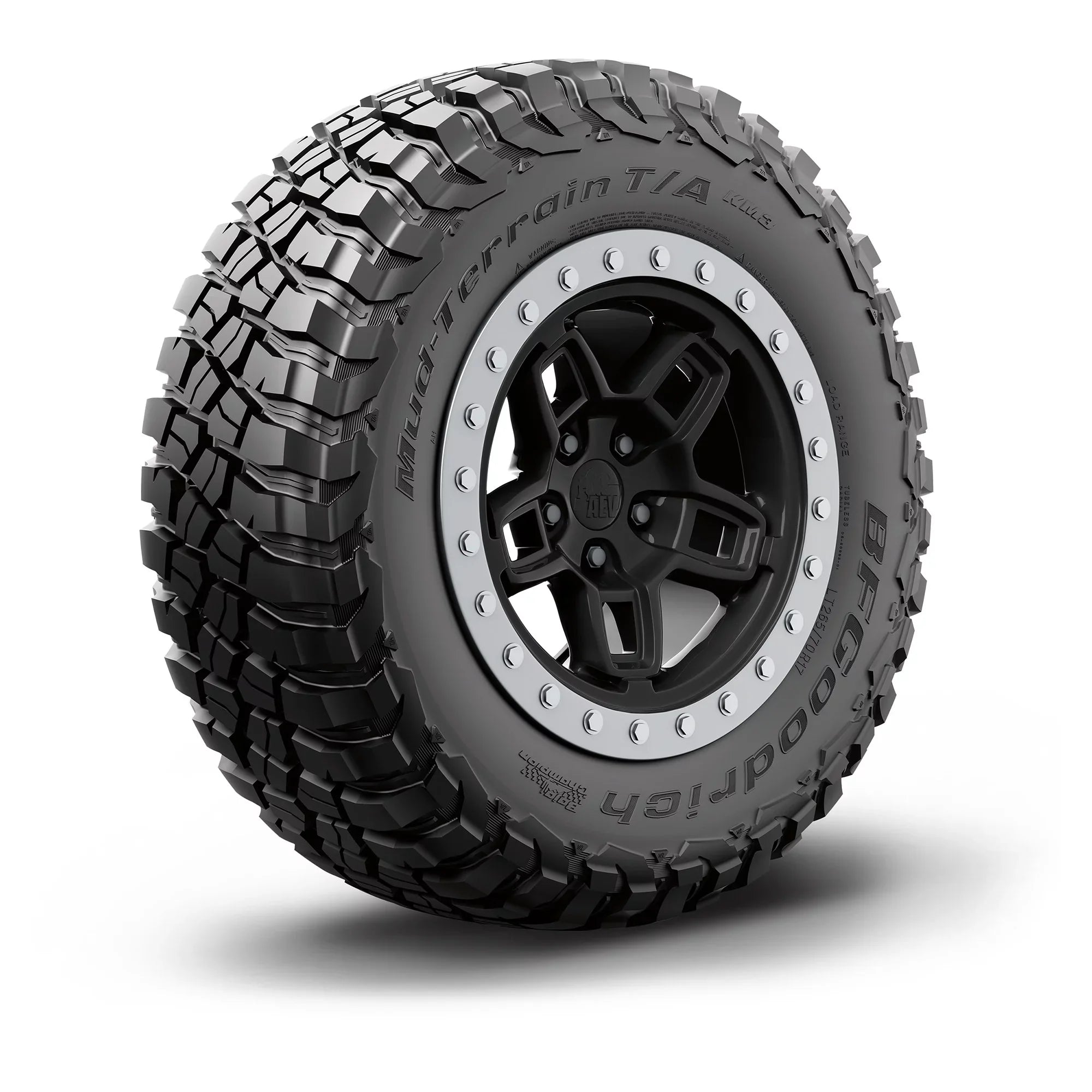 All-Season BFGoodrich Tire 121Q KM3 Mud-Terrain T/A 35x12.50R17/E