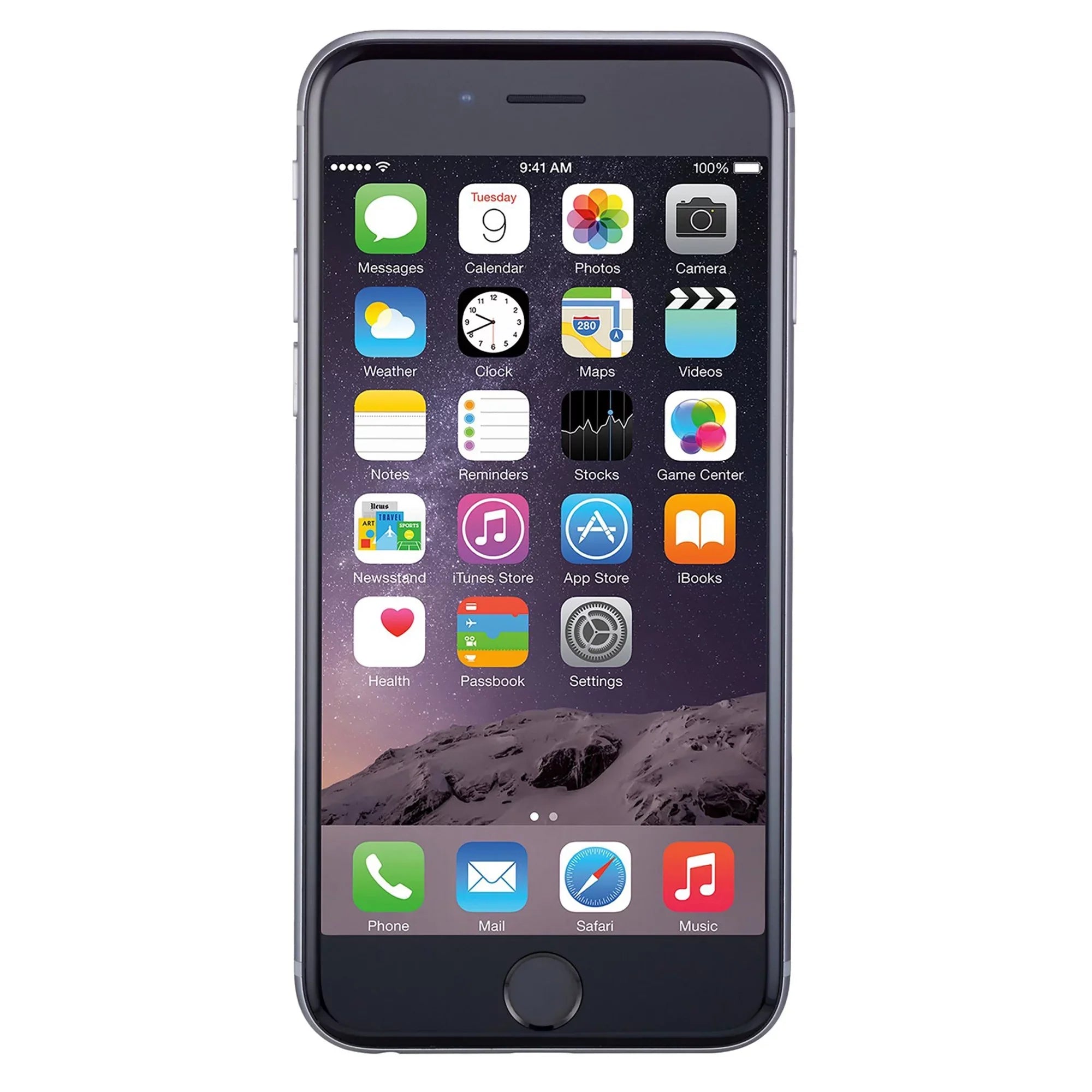 Smartphone Space iPhone + Gray Plus T-Mobile) (AT&T 64GB 6 (Refurbished) Unlocked GSM Restored