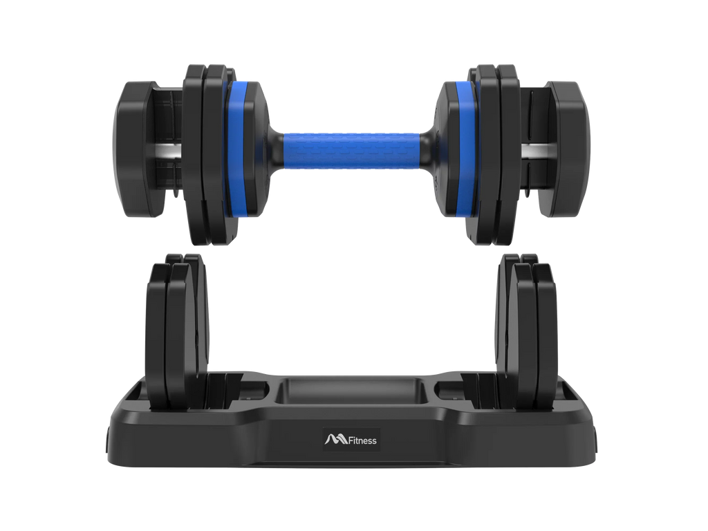 Single by Body Tray, 55lb for with Fast Adjustable Fitness Handle Turning Adjust Full Workout Suitable Weight Dumbbell Anti-Slip - with Exercise Handle, Dumbbell Dumbbell