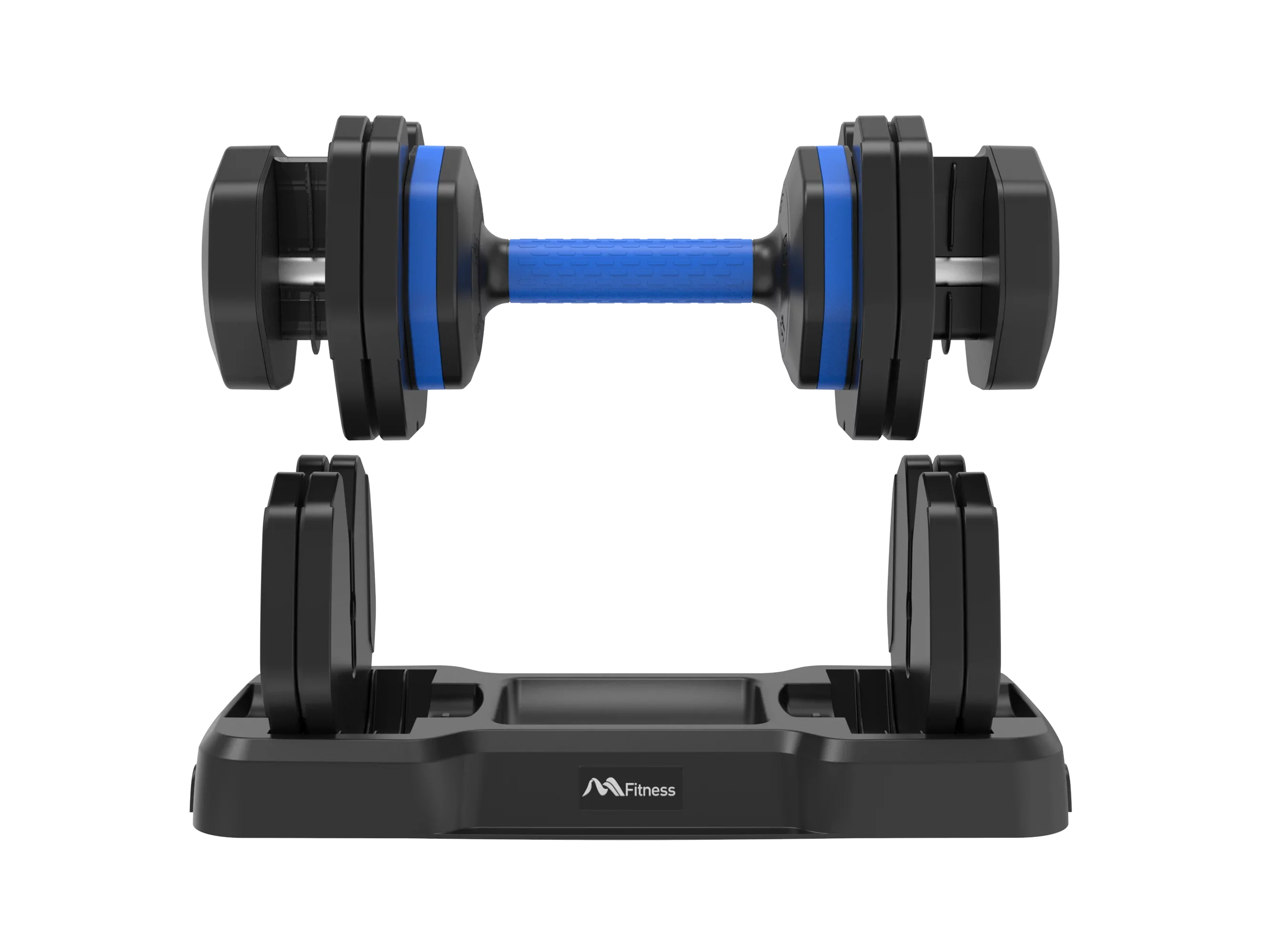 Single by Body Tray, 55lb for with Fast Adjustable Fitness Handle Turning Adjust Full Workout Suitable Weight Dumbbell Anti-Slip - with Exercise Handle, Dumbbell Dumbbell