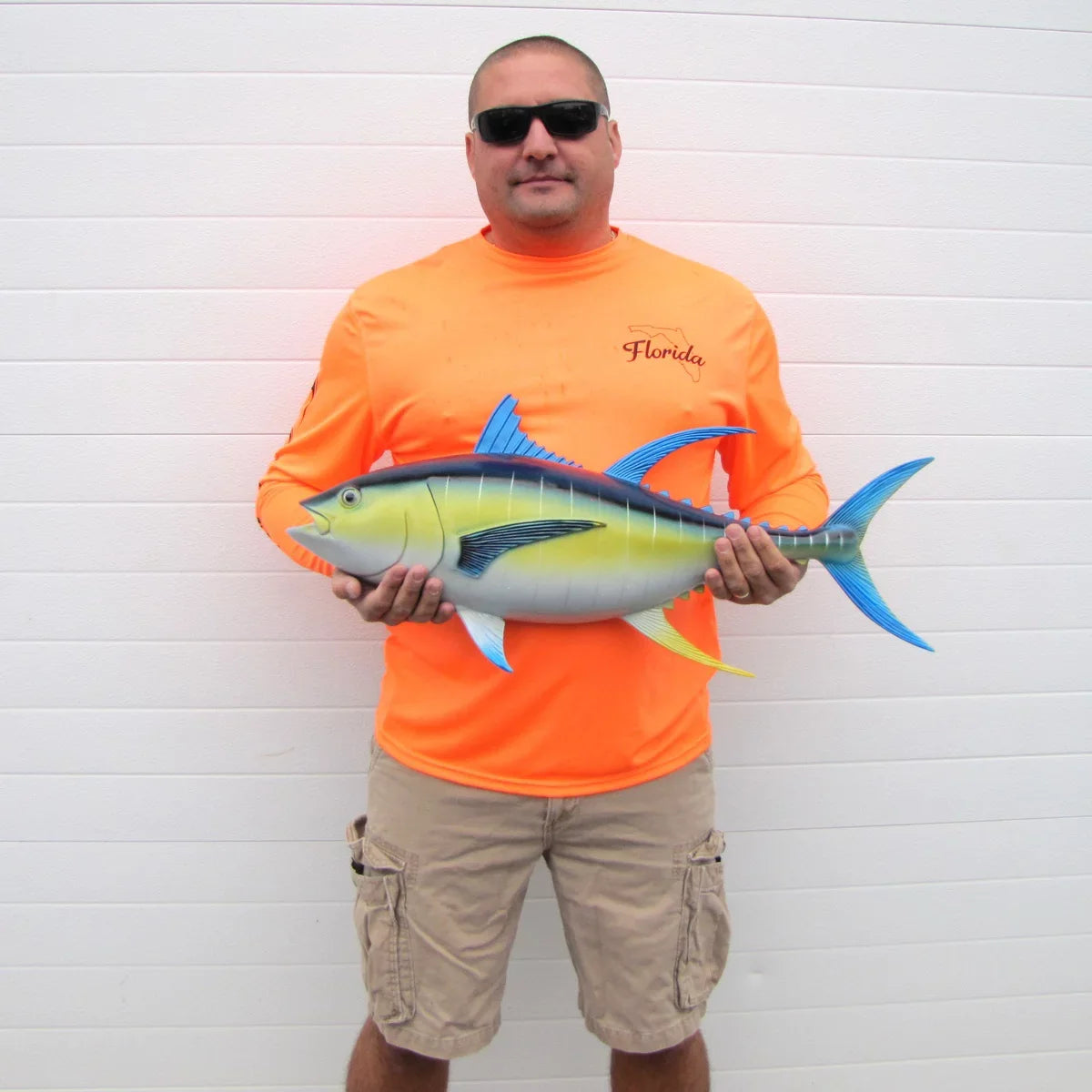 Resin Mount Tuna Fish Taxidermy Bluefin Saltwater Trophy 28" Wall Lifelike Plaque