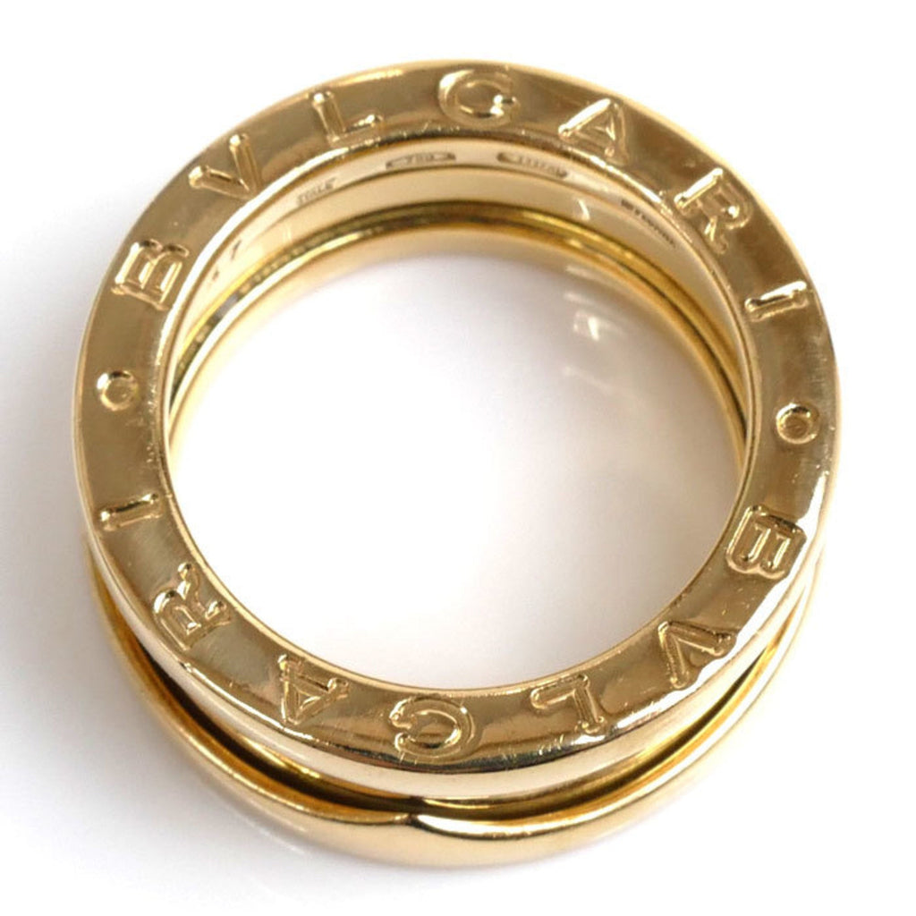 B-ZERO1 Ring, Pre-Owned (Good) Women's Gold Bvlgari 6.5, K18YG 47, dimension 7.7g, Three-Band BVLGARI Yellow