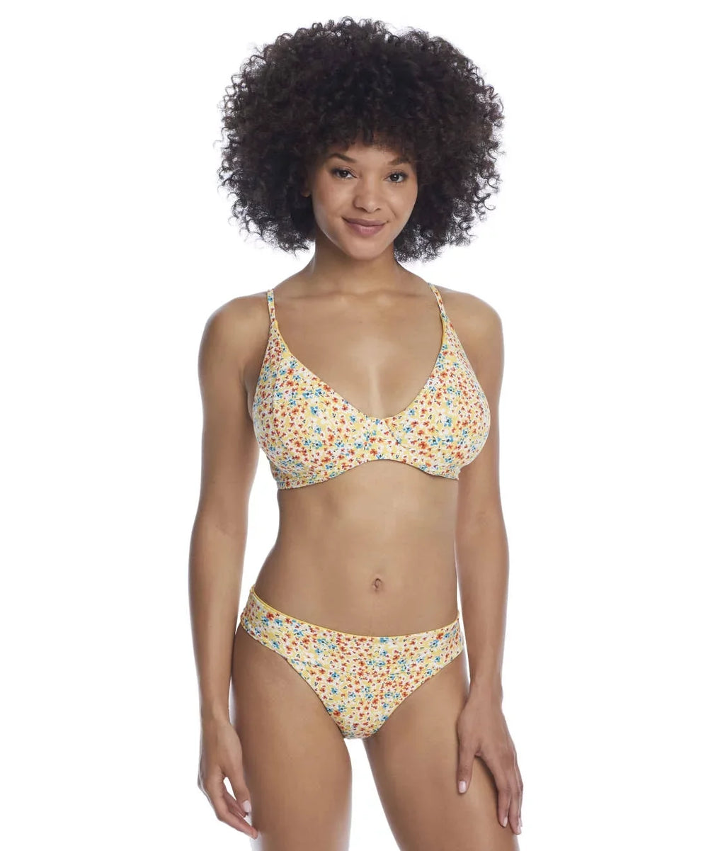 Top, SWIM Meadow Wildflower Bikini SYSTEMS Maya Swim NWOT US 38D, UK 38D,
