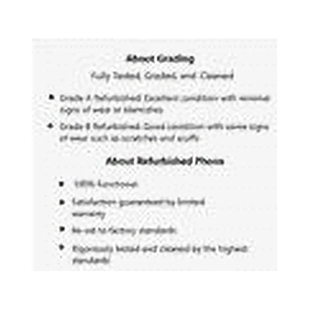 iPhone (AT&T Black (Refurbished) Locked) Smartphone 128GB 7 Restored