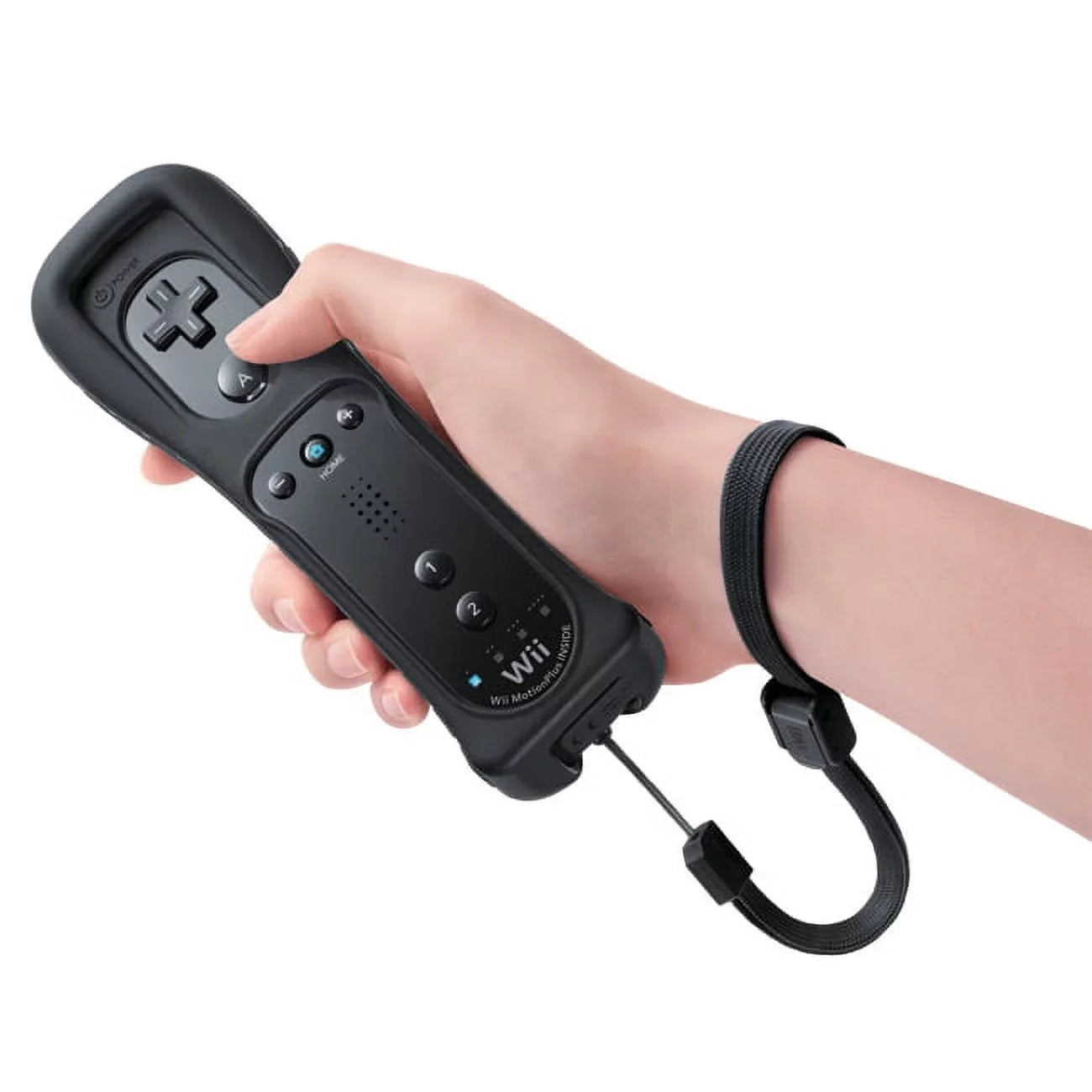 '- U Sensor Bar Wii Nintendo Plus Nunchuk Remote with and Jacket, Black & Bundle Wii
