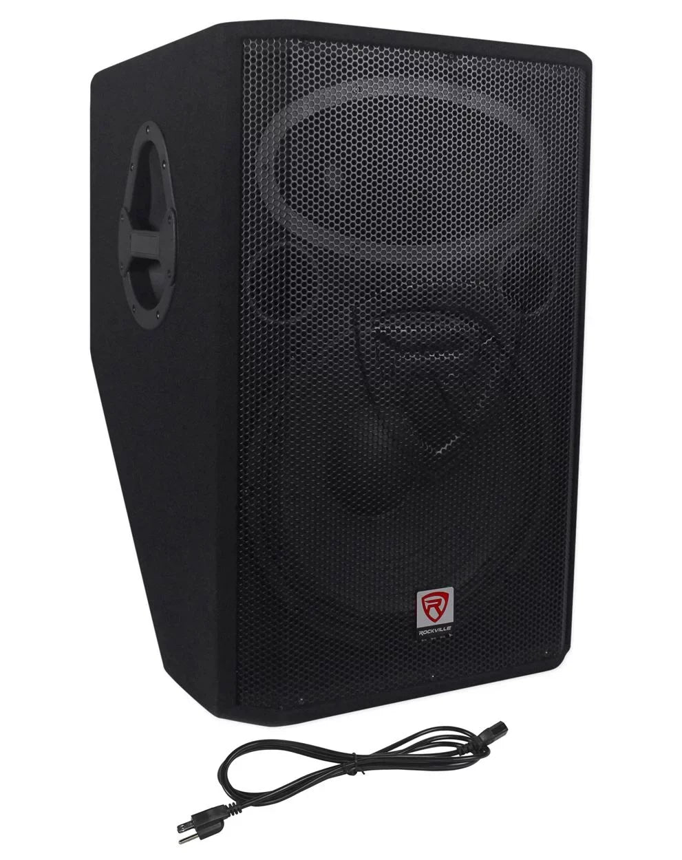 2-Way 15" 1400 Powered Rockville Floor Speaker Watt Monitor Active RSM15A Stage