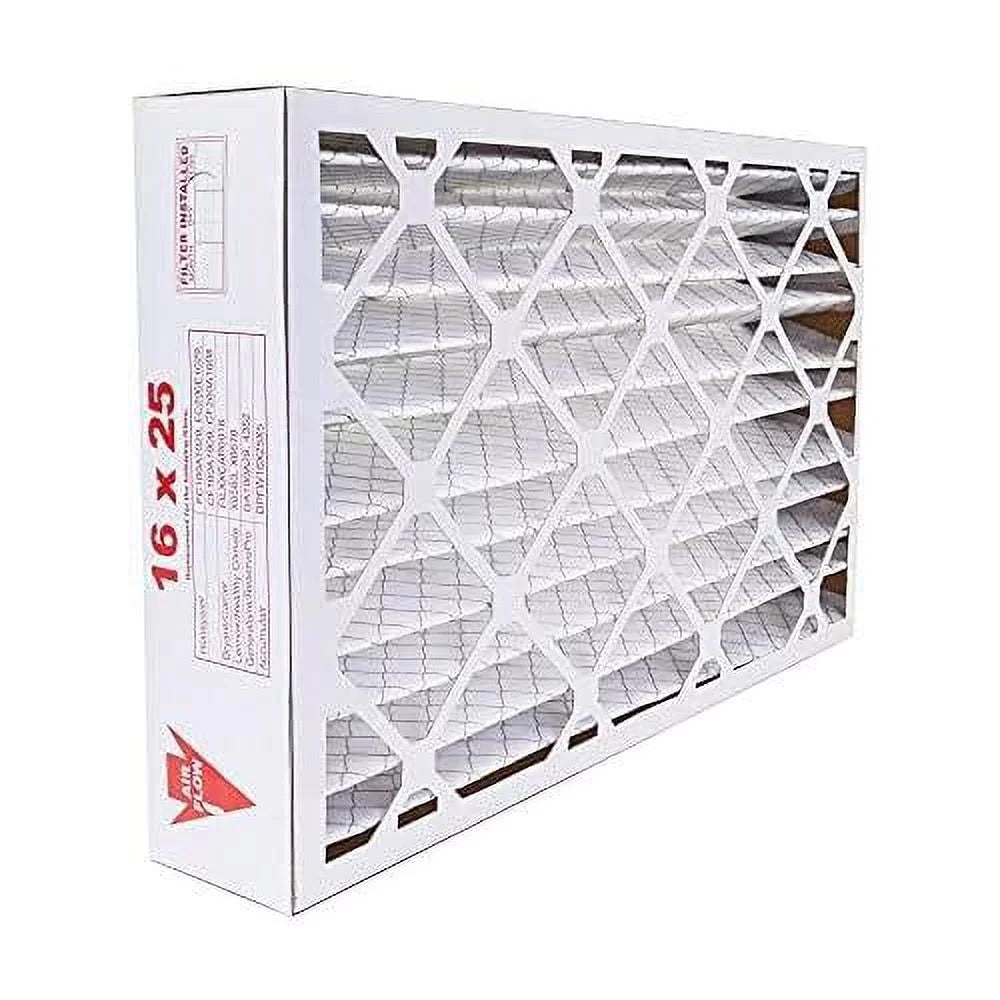 2-Pk, For Furne Dust CF200D1625, Air The Made In Replement Filter 8 HV MERV CF200A1008 FC100A1029 16X25x5