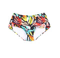 Leaf Bottom Bikini Women's Print S Small Swimwear