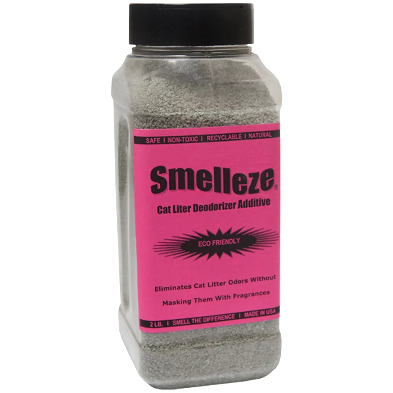 Safely Stench Out Eco Pee 50 & lb. Get Granules Additive: Odor Removal Litter SMELLEZE Poop Cat