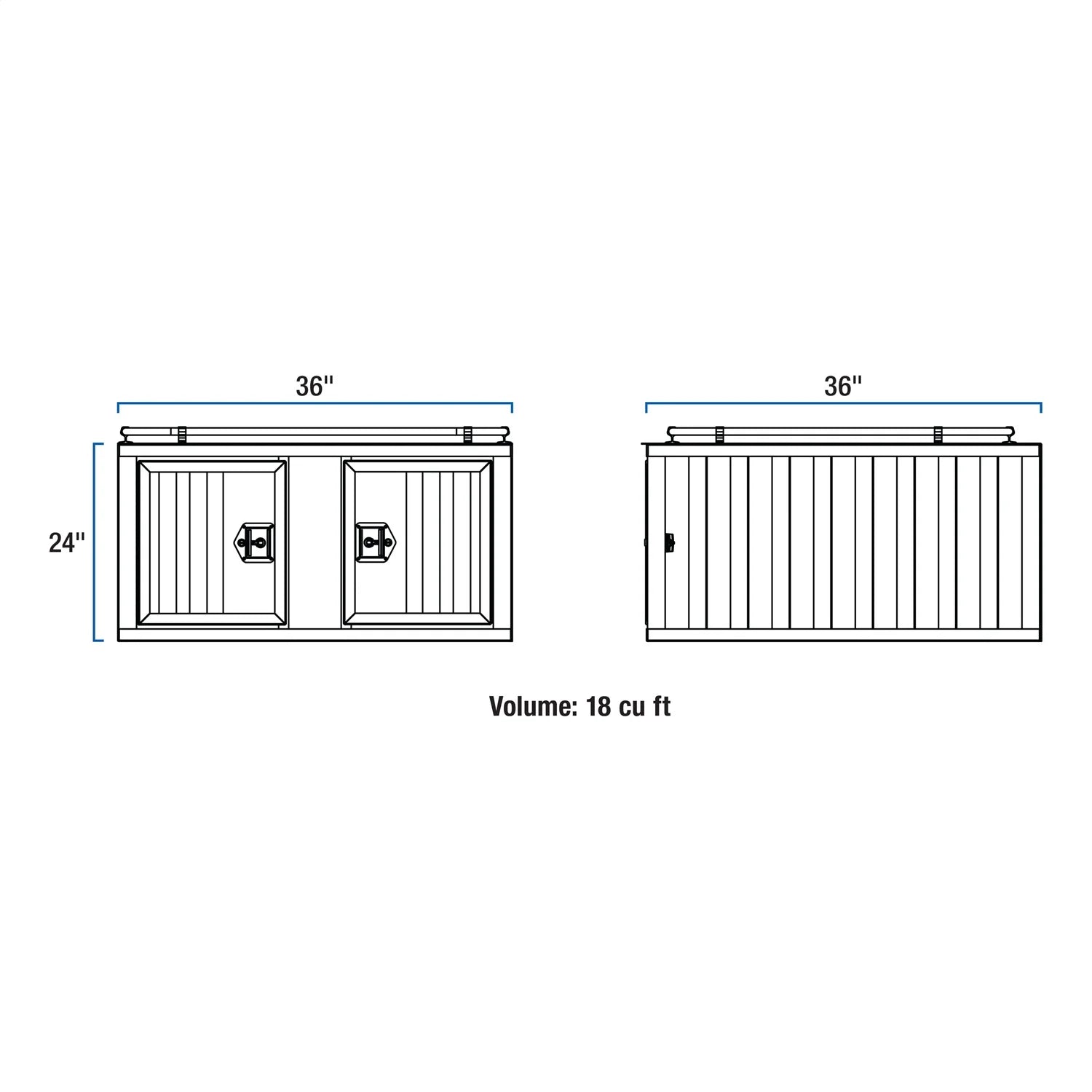 Services BOX DOOR SOUTHERN ONE UWS/United DIAMOND DB-3636 SQUARE 24IN TALL) PLATE ALUMINUM (36X36 DOG UWSDB-3636 Welding BASE