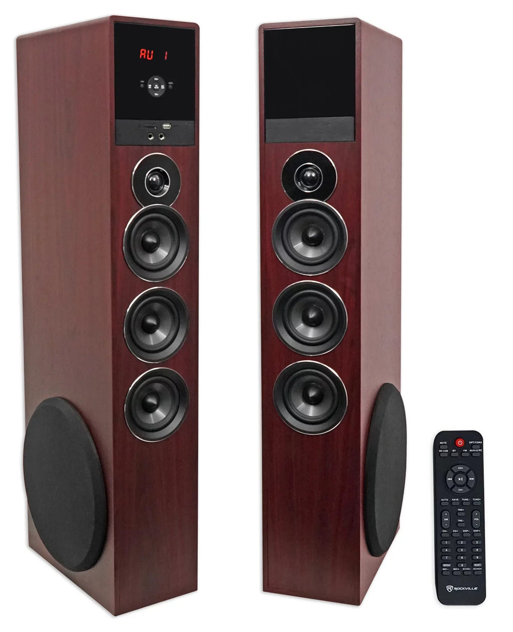 System Theater Tower SK8000 LG Speaker w/Sub For Television Home TV-Wood