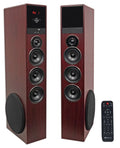System Theater Tower SK8000 LG Speaker w/Sub For Television Home TV-Wood