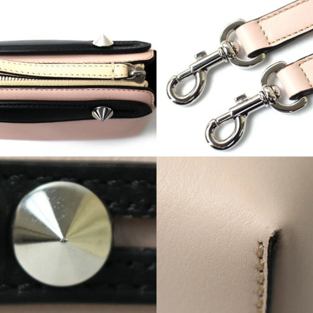 Beige the 8BL145 Way Pink Bag (Good) Light Pre-Owned Black FENDI Women's THE Small WAY Shoulder BY 2Way F1D5B 5QJ By Boston