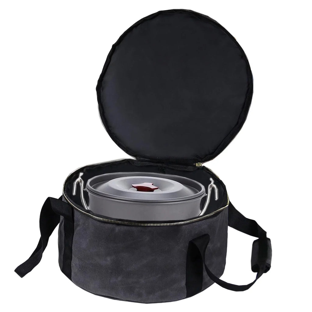 Accessories Multipurpose Handbag Storage Camping BBQ Activities ,exterior Bag Container 12" Gray - ,Fishing Oven Carry Bag Cookware Dutch for Durable