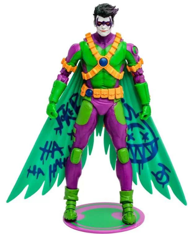 Multiverse Toys Robin Label Figure Action Jokerized Red Gold DC Mcfarlane