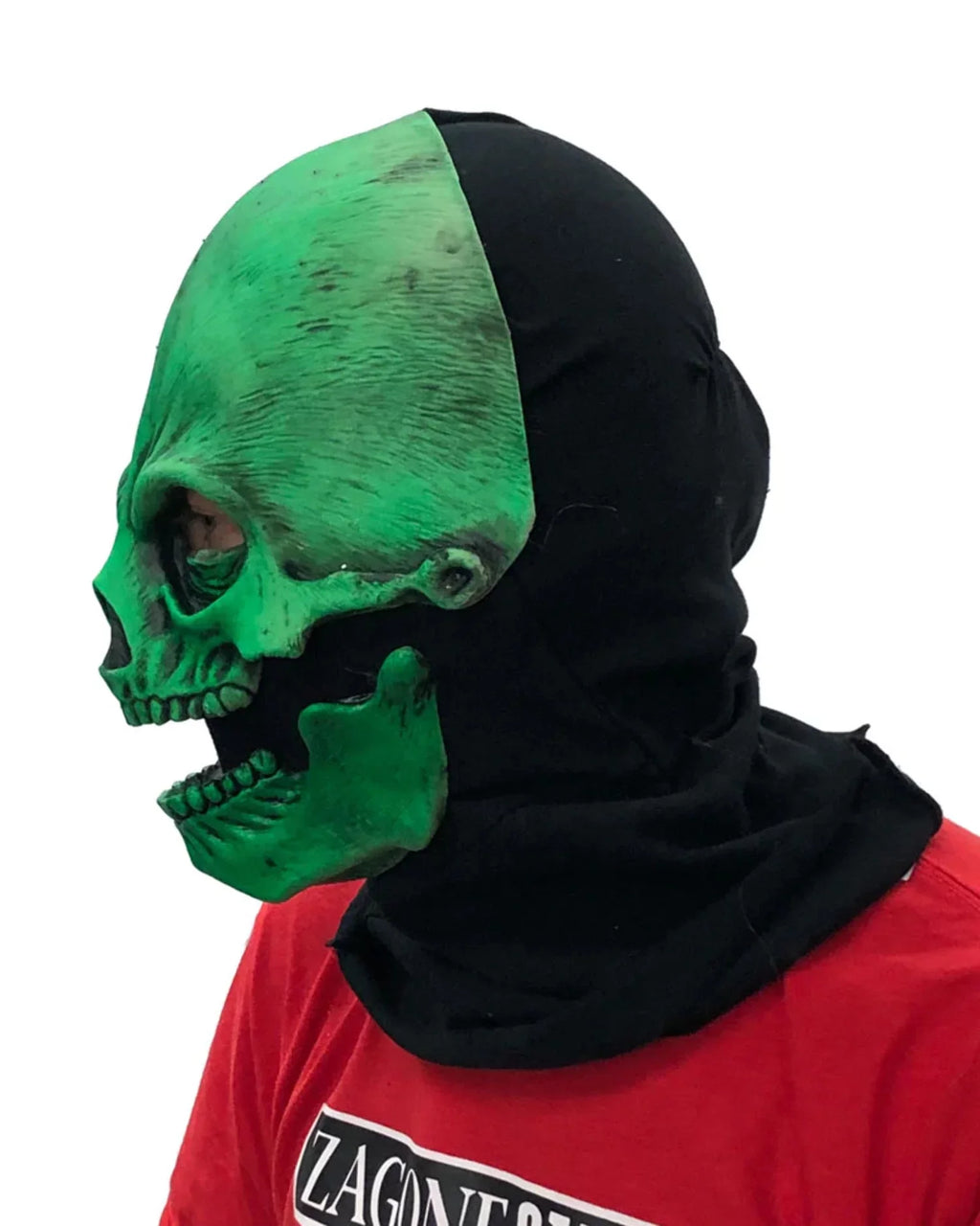 Uv Sock Skull Green Mask