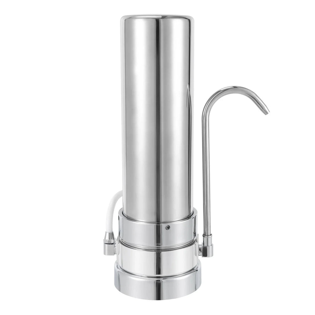 System Sink Tap Stainless Filter Filter Filtration liquid Silver Countertop Drinking