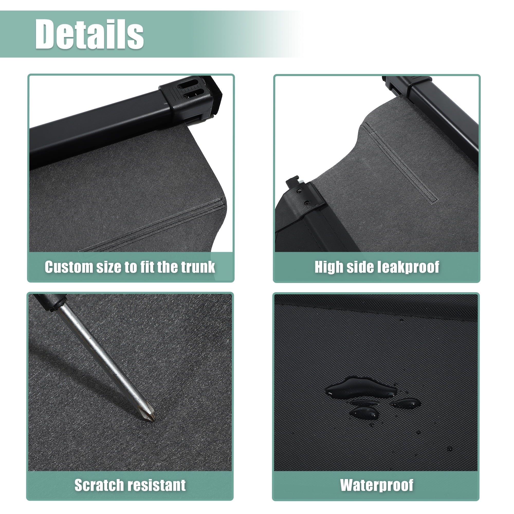 1 Security Cargo 2023 Retractable Kia Cover Bargains Unique Rear for Luggage Set Trunk Sportage Cover Privacy Cover