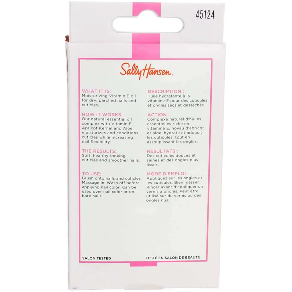 Hansen Oil Sally 4 Cuticle Nail E Vitamin Pack & oz - 0.45