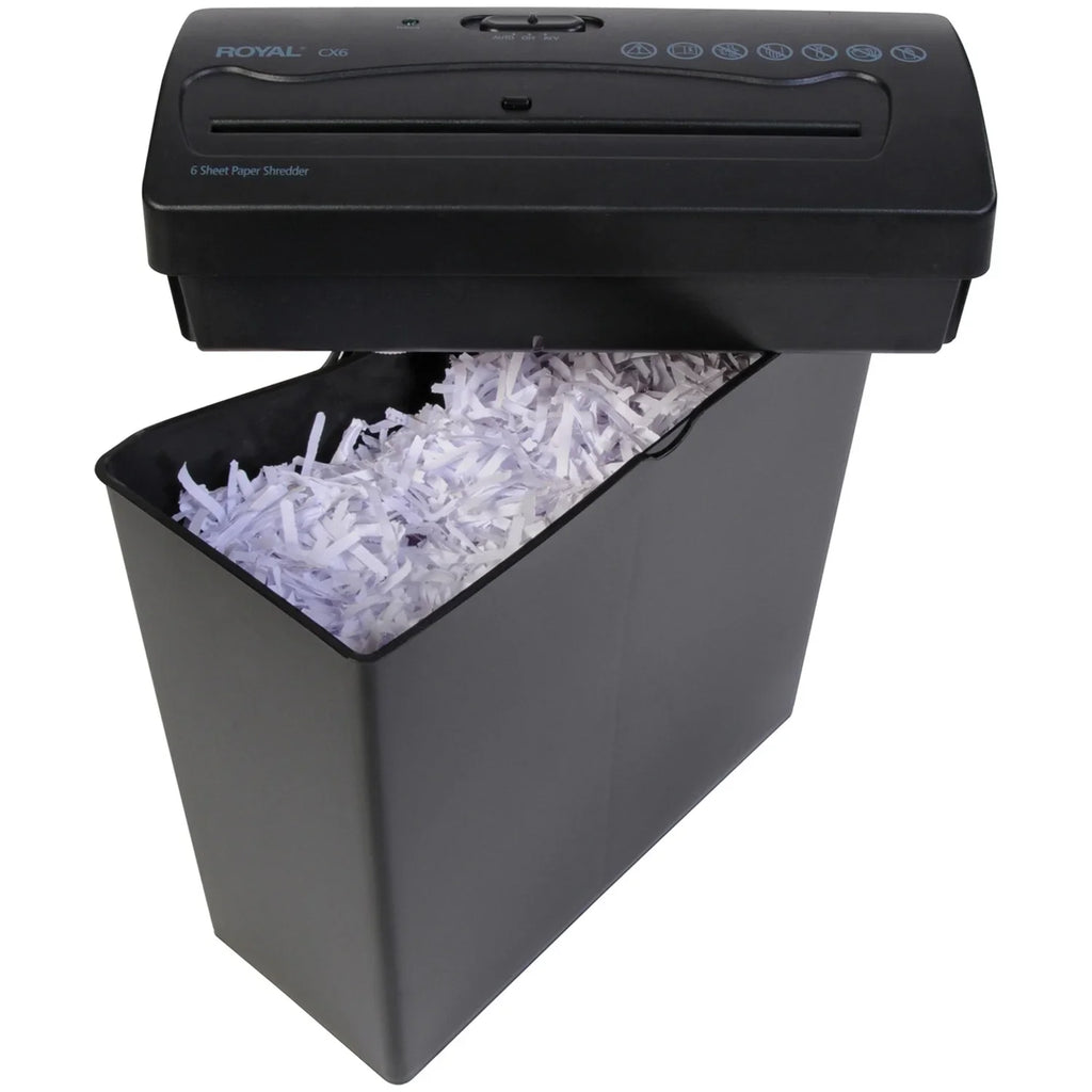 Crosscut Royal 6-Sheet Shredder CX6 Paper