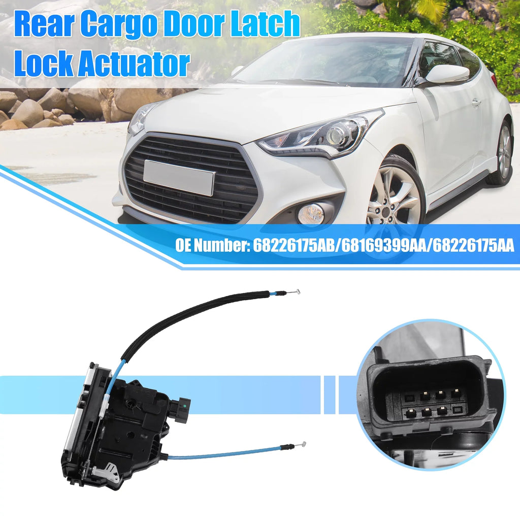 No.68226175AB/68226175AA Actuator Unique Ram ProMaster 2014-2022 Latch for Rear 3500 Cargo Door Lock Bargains 2500 1500