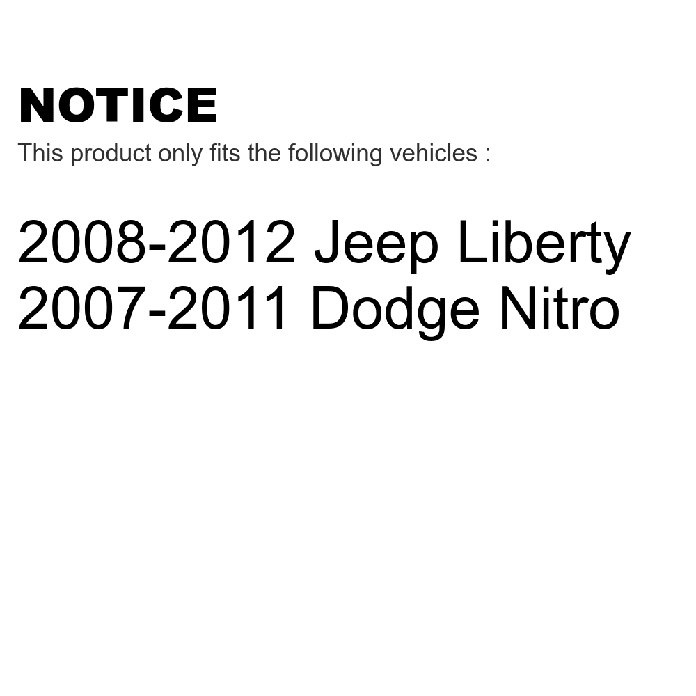 And Cabin Dodge KFL-100678 For Liberty Filters Air Kit Nitro Jeep